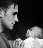 Albert Massiczek mit Tochter Anna